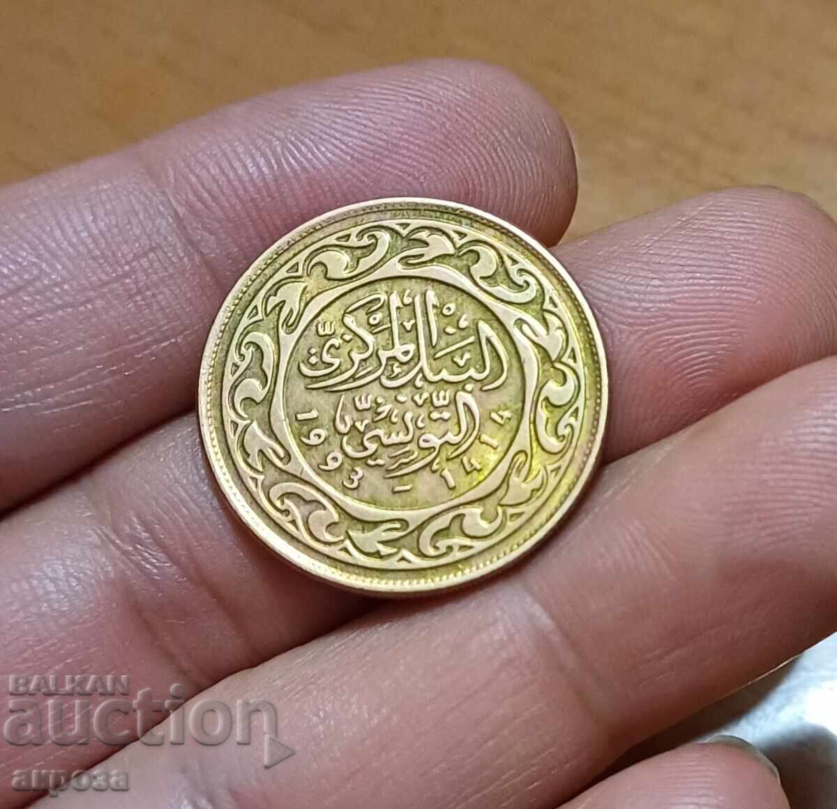 100 χιλιοστά Τυνησίας με γυαλάδα 1993 με τιμή 2.80 BGN | € 1.43 100 χιλιοστά Τυνησίας με γυαλάδα 1993 με τιμή 2.80 BGN | € 1.43