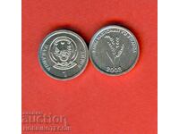 RWANDA RWANDA 1 Franc issue - issue 2003 NEW UNC