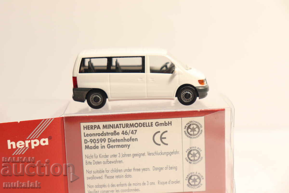 HERPA H0 1/87 MERCEDES BENZ VITO MODEL MAȘINĂ JUCĂRIE - 5 HERPA H0 1/87 MERCEDES BENZ VITO MODEL MAȘINĂ JUCĂRIE - 5