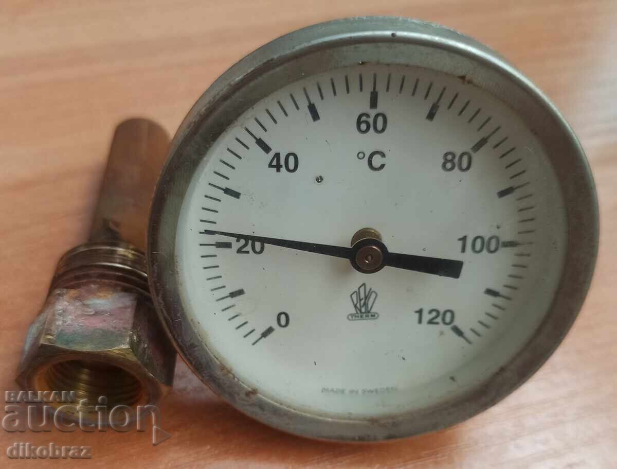 REXO THERM 0-120°C термометър професионален - за едно €вро REXO THERM 0-120°C термометър професионален - за едно €вро