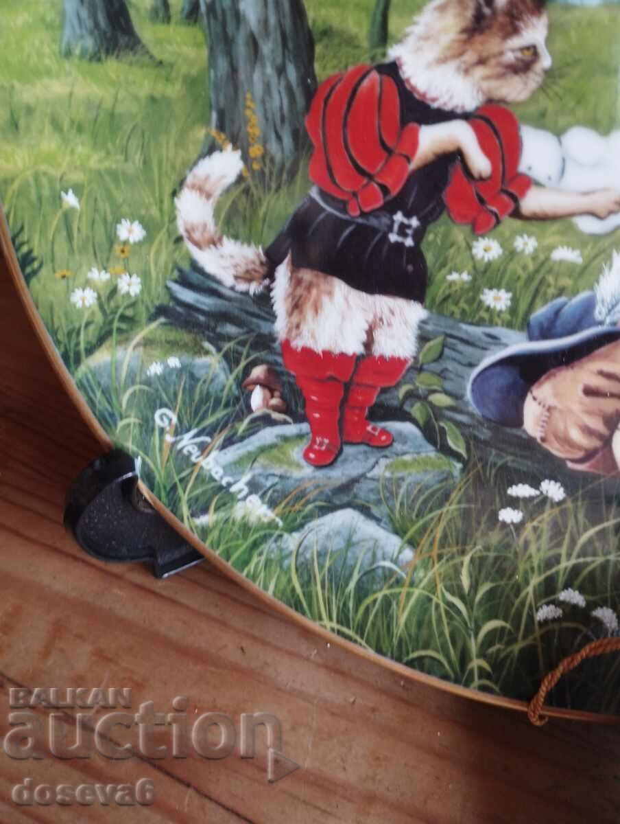 Beautiful Collector's Plate Kaiser, Puss in Boots with price 35.00 BGN | € 17.90 Beautiful Collector's Plate Kaiser, Puss in Boots with price 35.00 BGN | € 17.90