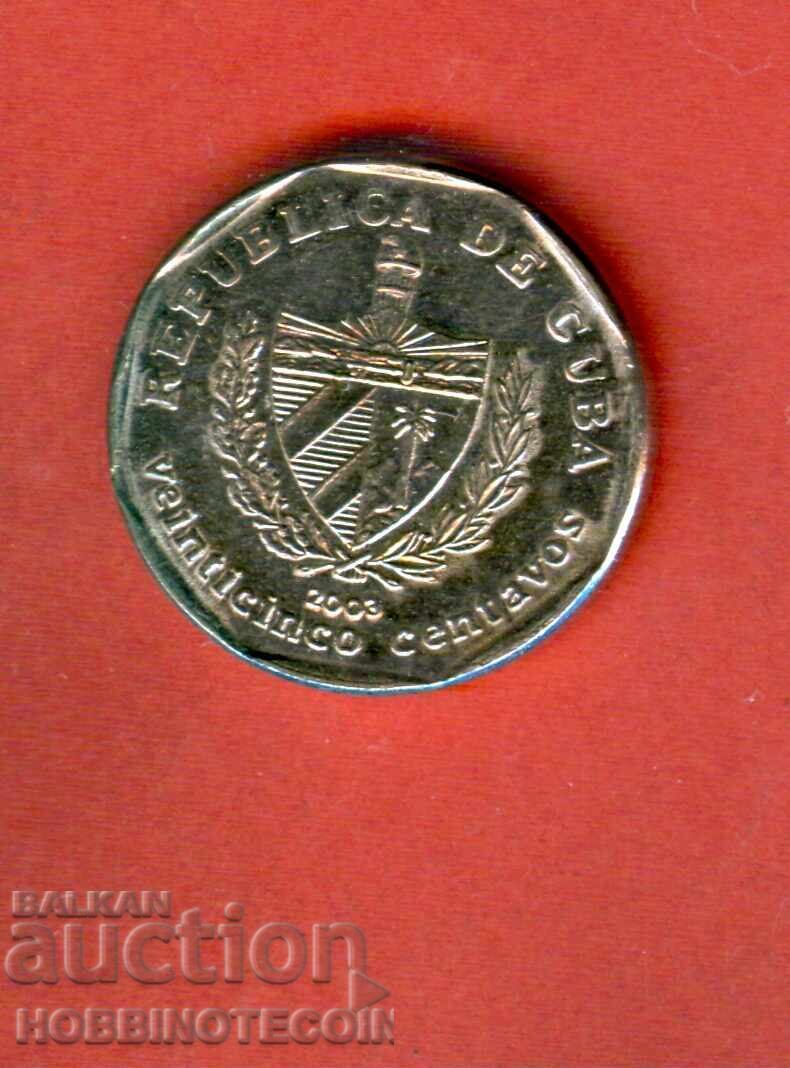 CUBA CUBA 25 emission issue 2003 NEW UNC with price € 1.29 | 2.52 BGN