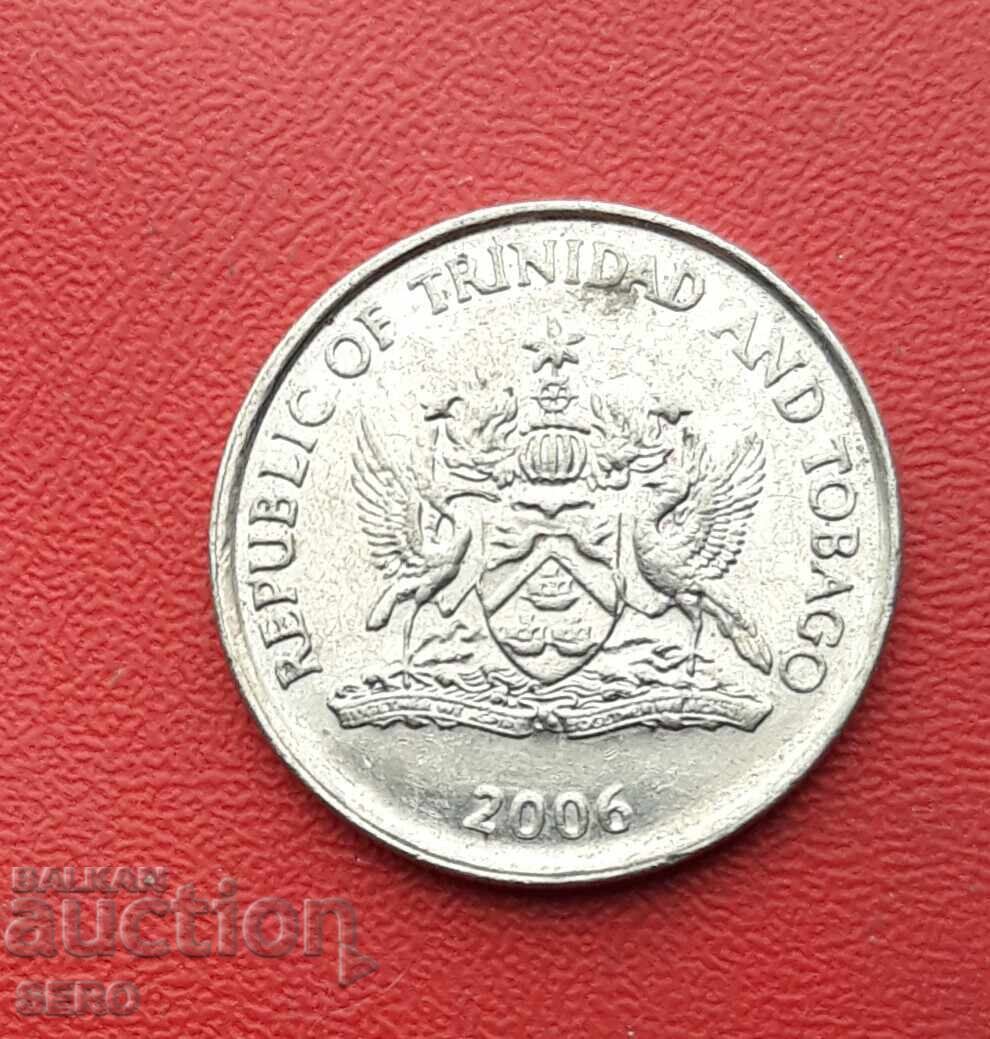 Острови Тринидад и Тобаго-25 цента 2006 с цена 0.80 лв. | € 0.41