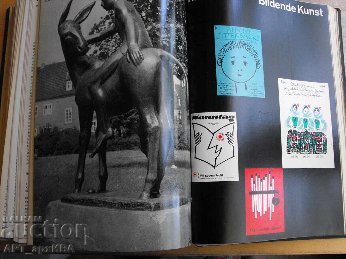 Δημοπρασία Επετειακό τεύχος του περιοδικού BILDENDE KUNST /στα γερμανικά/