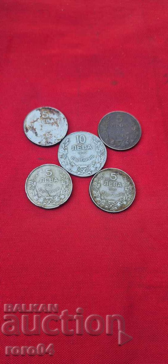 5 - 10 ЛЕВА - 5 БРОЯ