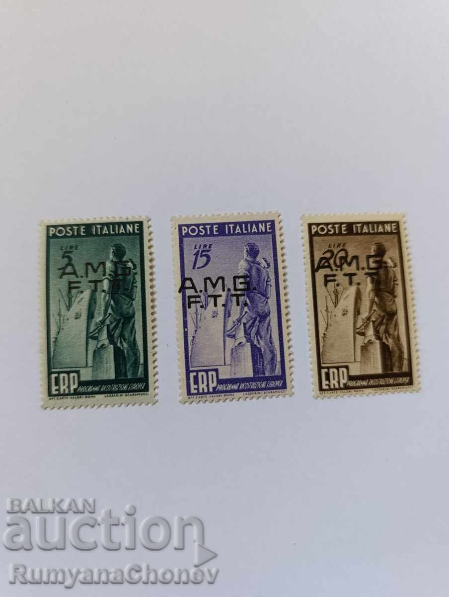 Пощенски марки Италия 1949