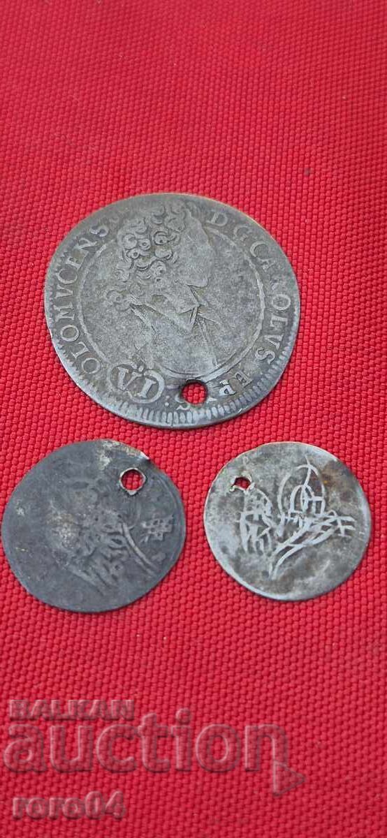 СТАРИ СРЕБЪРНИ МОНЕТИ ЗА НАКИТ с цена 19.99 лв. | € 10.22 СТАРИ СРЕБЪРНИ МОНЕТИ ЗА НАКИТ с цена 19.99 лв. | € 10.22