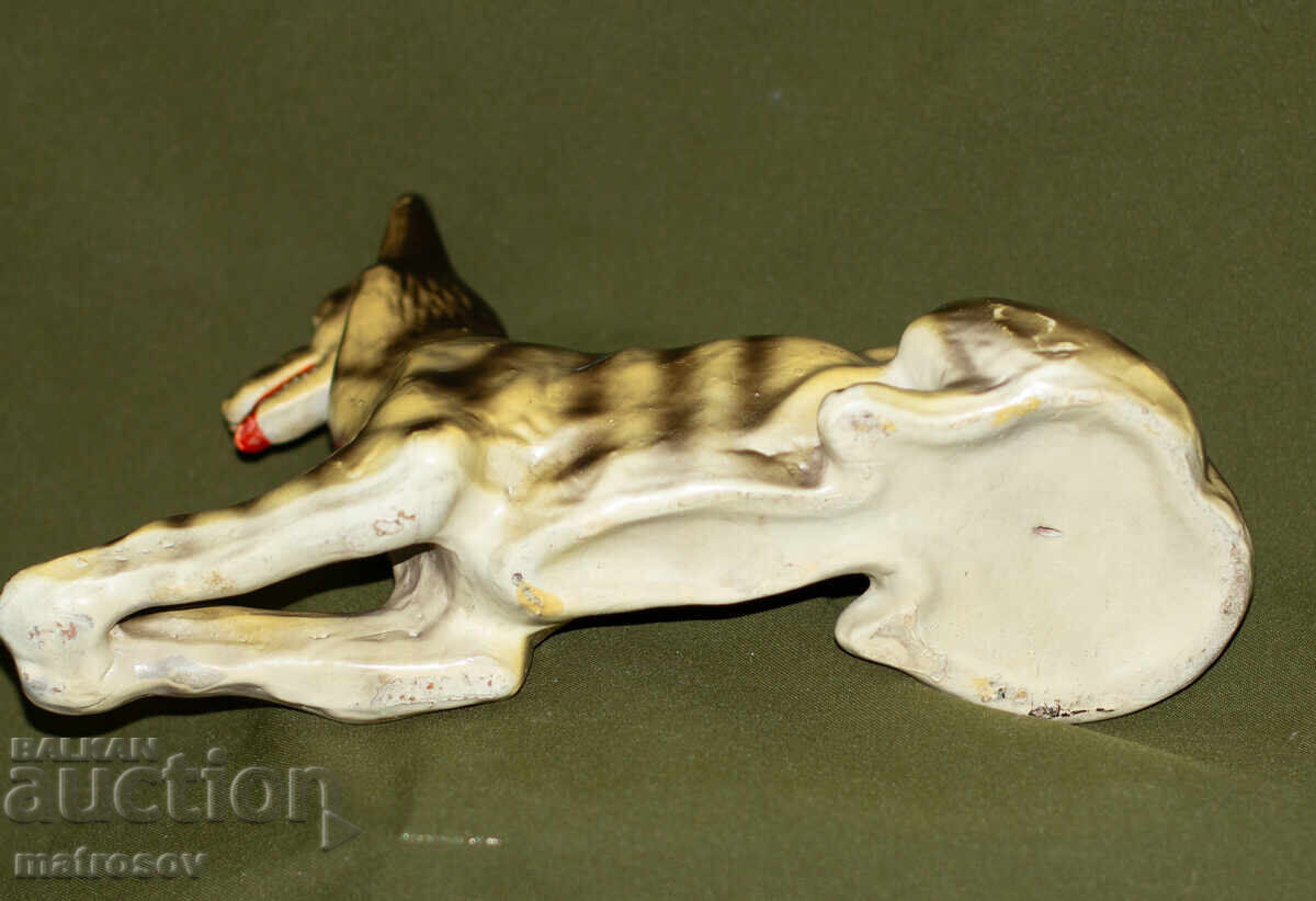 Διακοσμητικό κεραμικό ειδώλιο σκύλου - 5