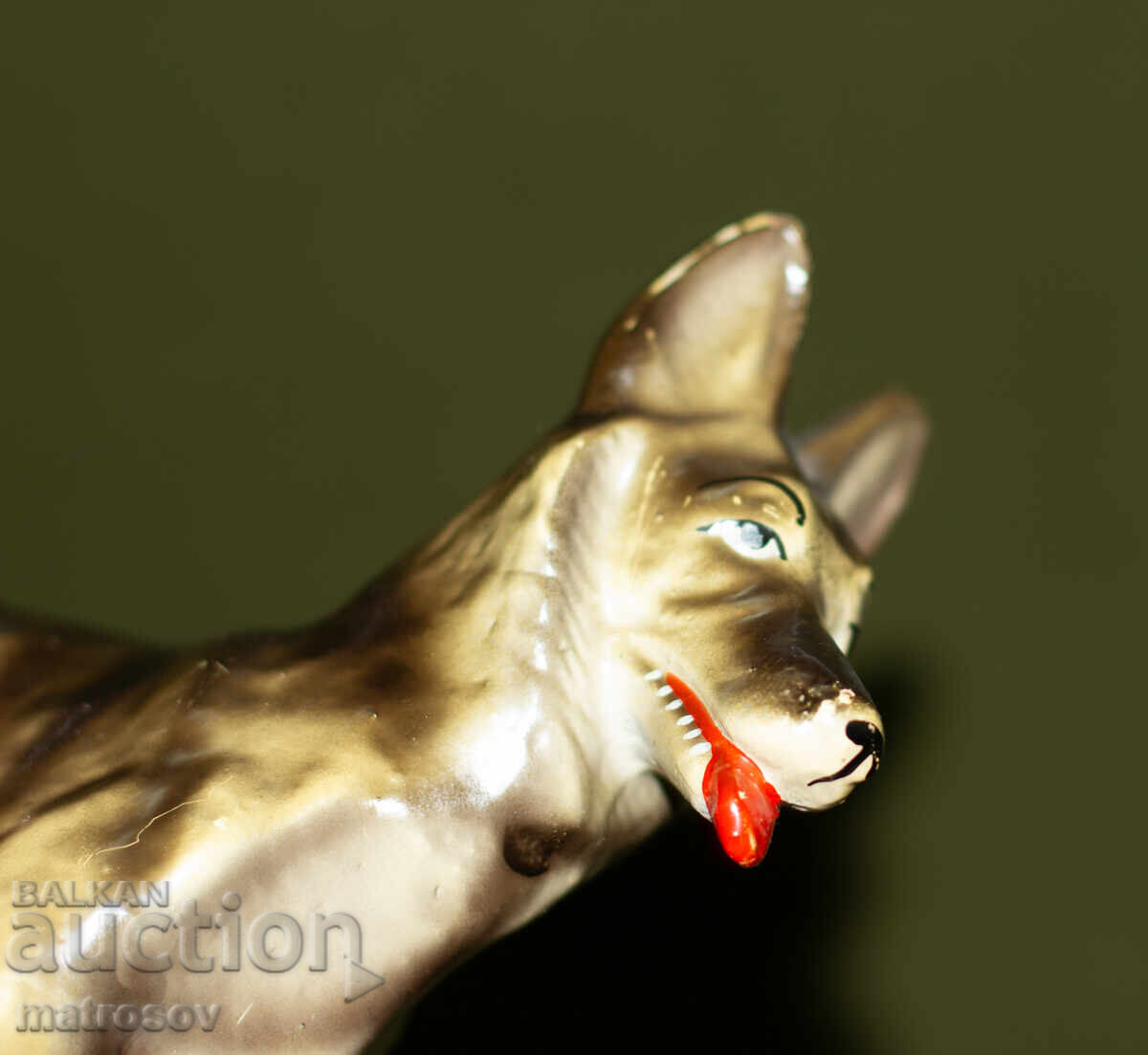 Διακοσμητικό κεραμικό ειδώλιο σκύλου - 6