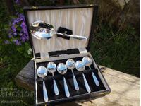 Tacâmuri de desert ANGORA SILVER PLATE CO. LTD