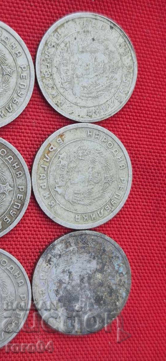 10 СТОТИНКИ 1951 - 6 БРОЯ - 7