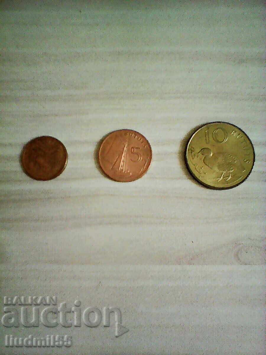 Gambia 1 5 10 bututi 1998