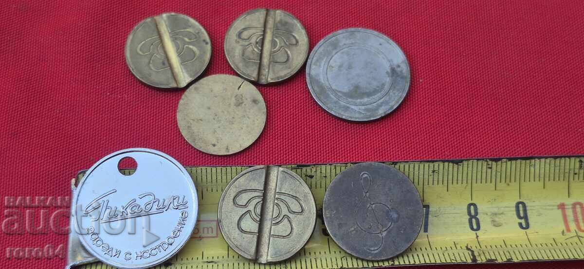 TOKENS - 7 PIECES - 5