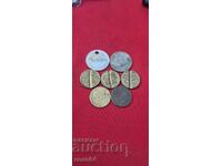TOKENS - 7 PIECES