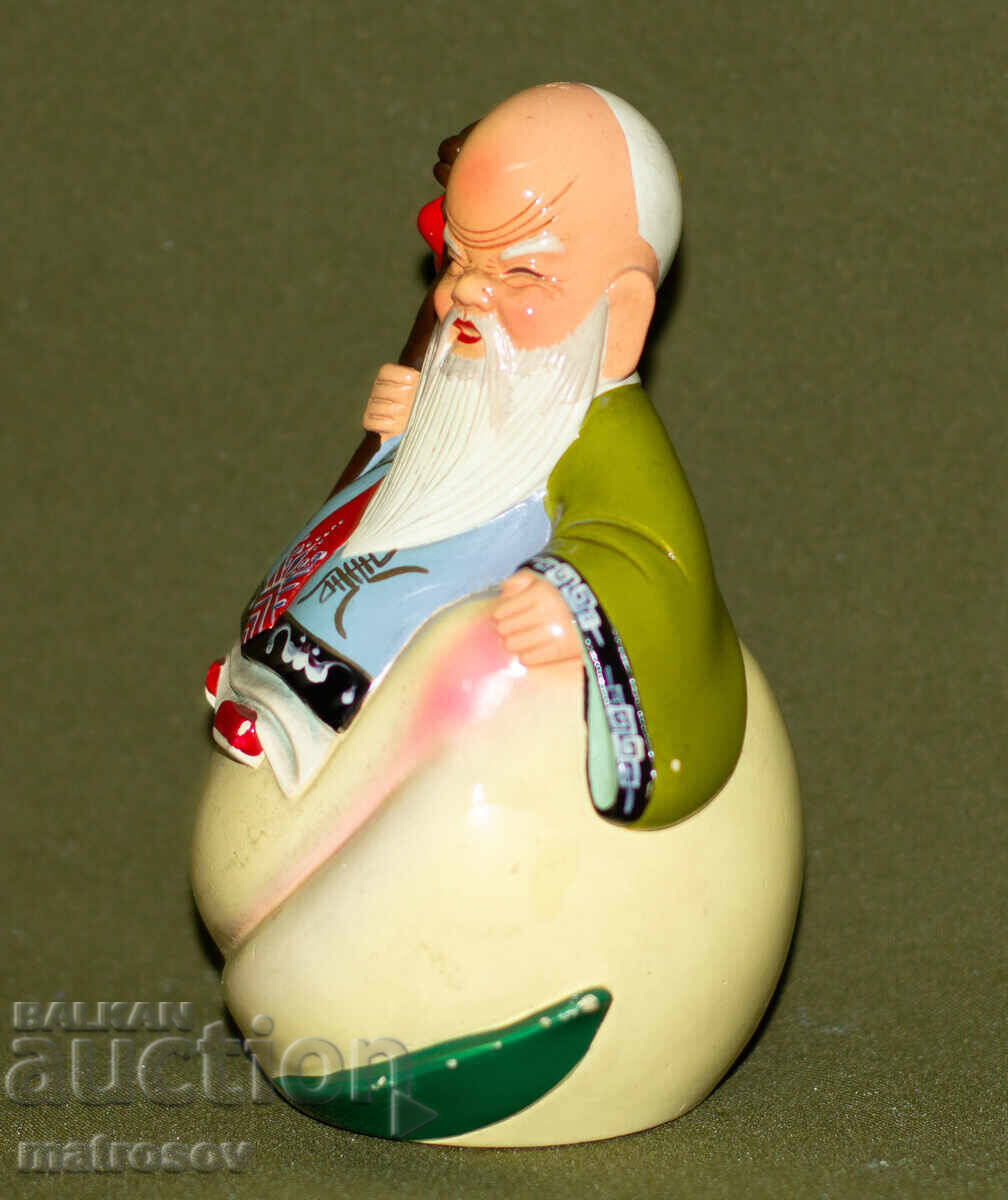 Ασιατικό κεραμικό ειδώλιο του κινέζου θεού Σου (Shou) με τιμή 100.00 BGN | € 51.13