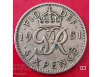 6 pence 1951 - Great Britain