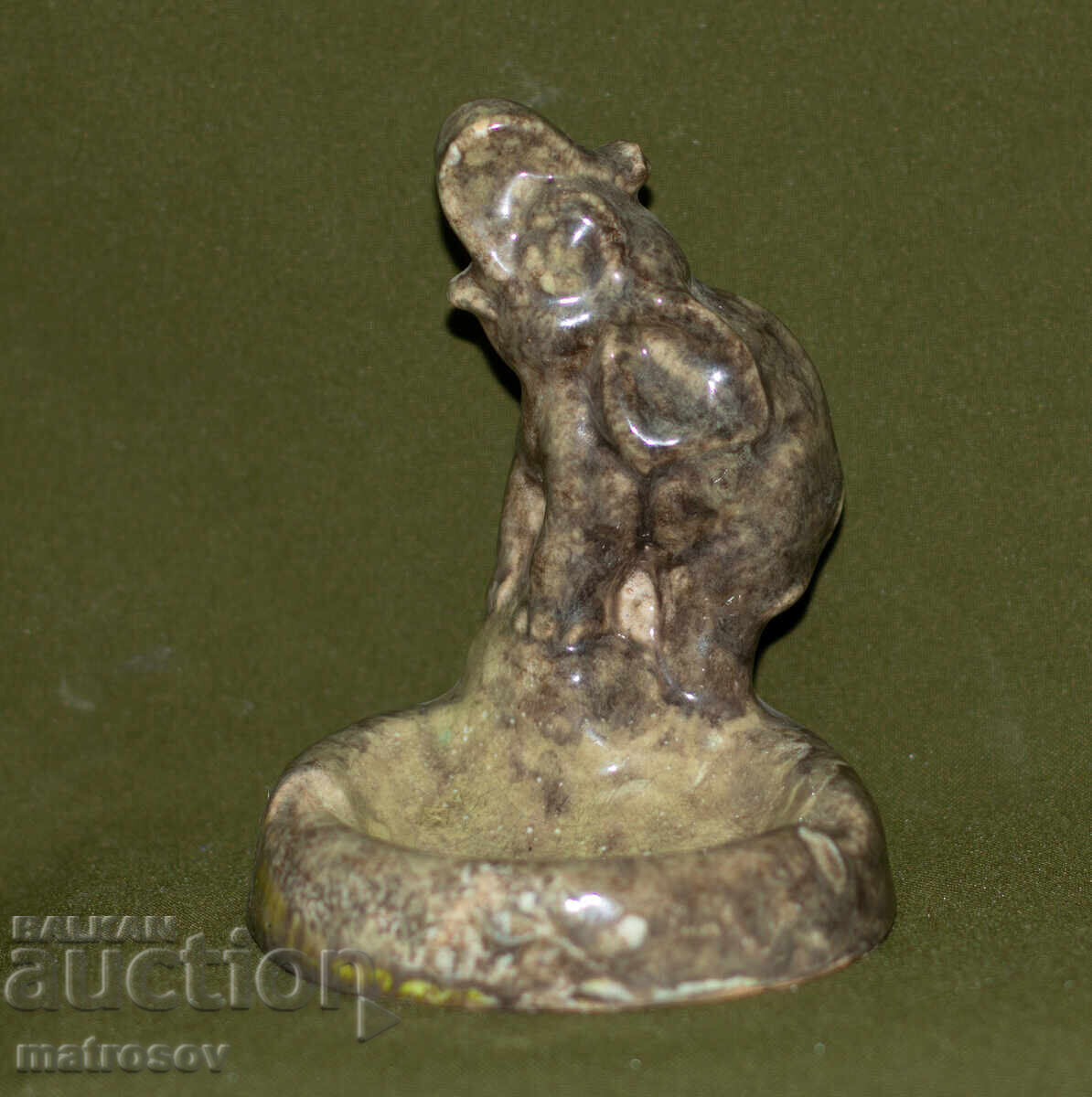 Decorative ceramic elephant figurine, ashtray with price 140.00 BGN | € 71.58