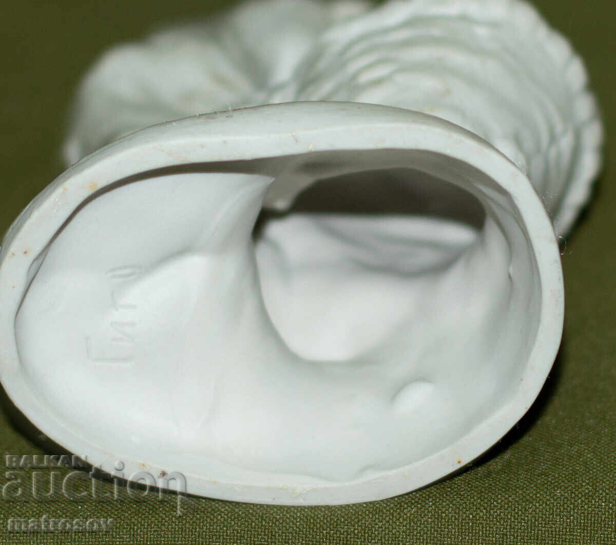 Παλιά χειροποίητη κεραμική φιγούρα γυναίκας - 6