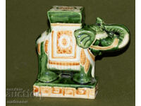 Figurină ceramică decorativă vintage elefant