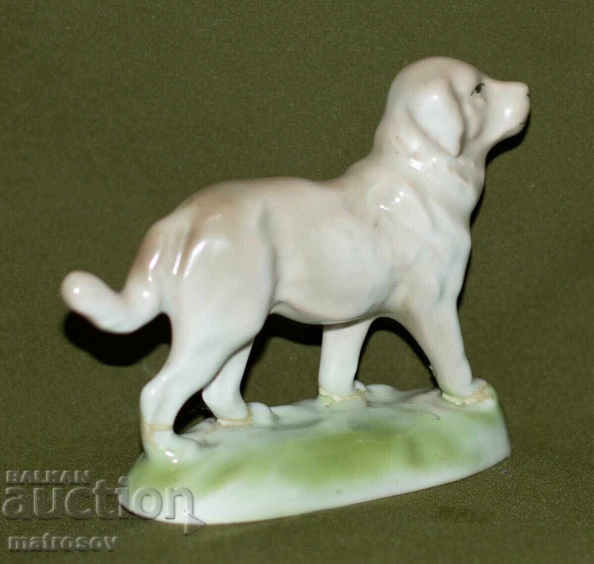 Decorative porcelain figurine, dog - 5