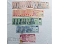 33 τεμάχια Τραπεζογραμμάτια Νιγηρίας, Νάιρα, UNC