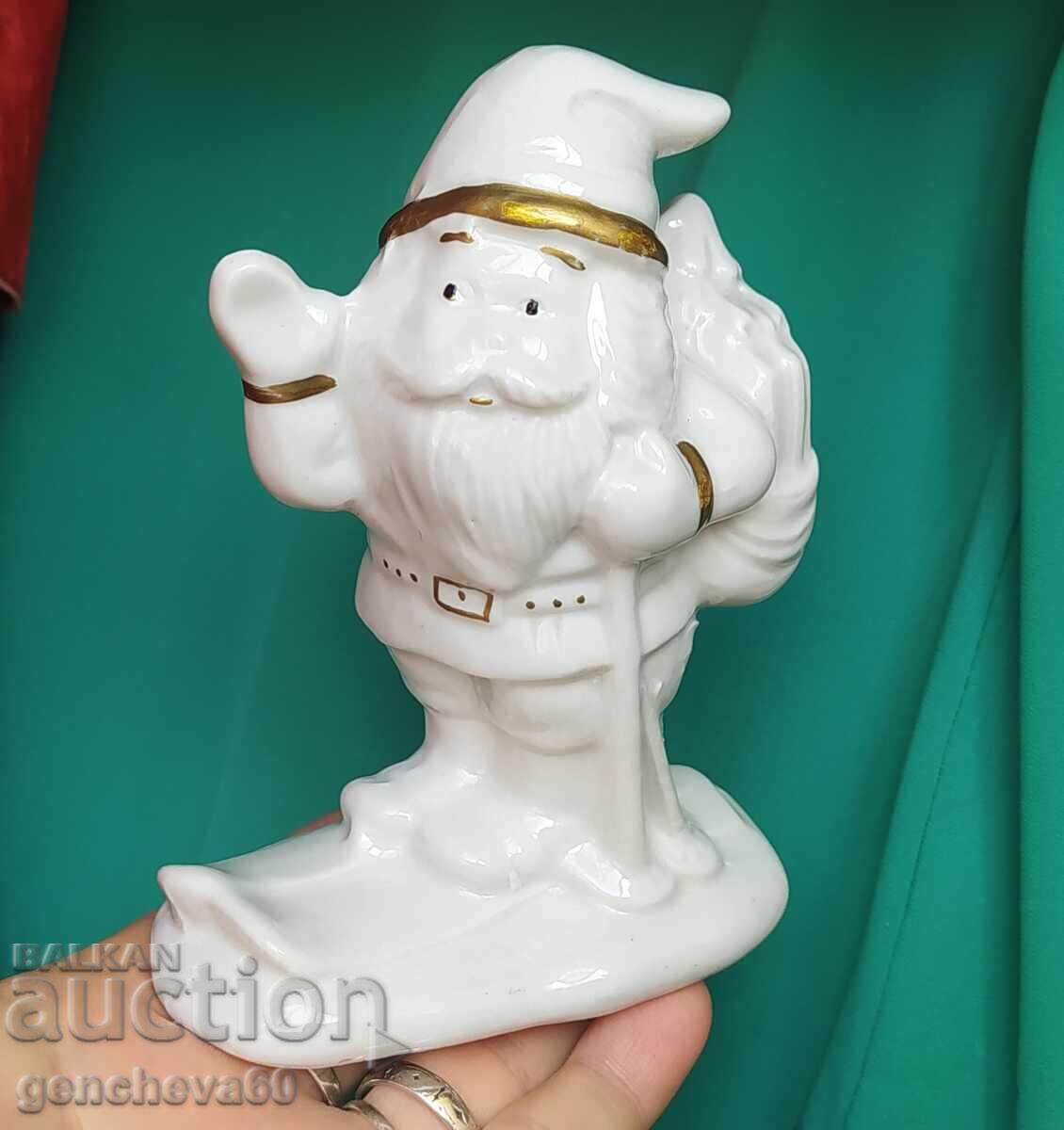 Χριστουγεννιάτικη πορσελάνινη φιγούρα Σκιέρ - 5