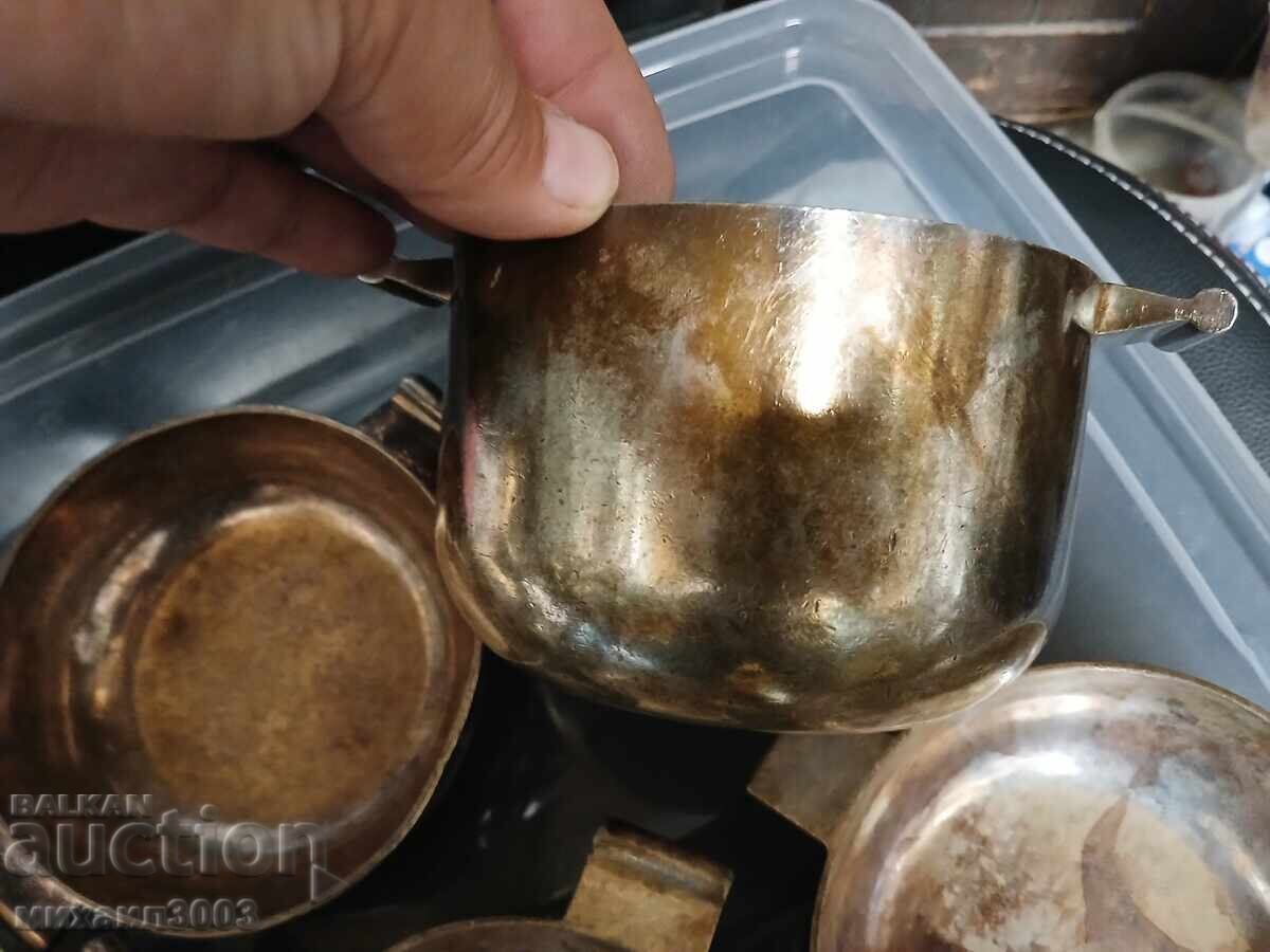 Auction  Silver-plated dining ware - 5 pieces