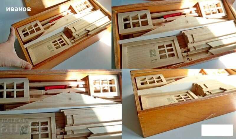 Mini wooden house - company model - 5 Mini wooden house - company model - 5