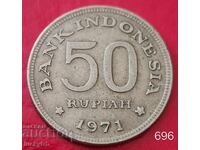 50 de rupii 1971 - Indonezia