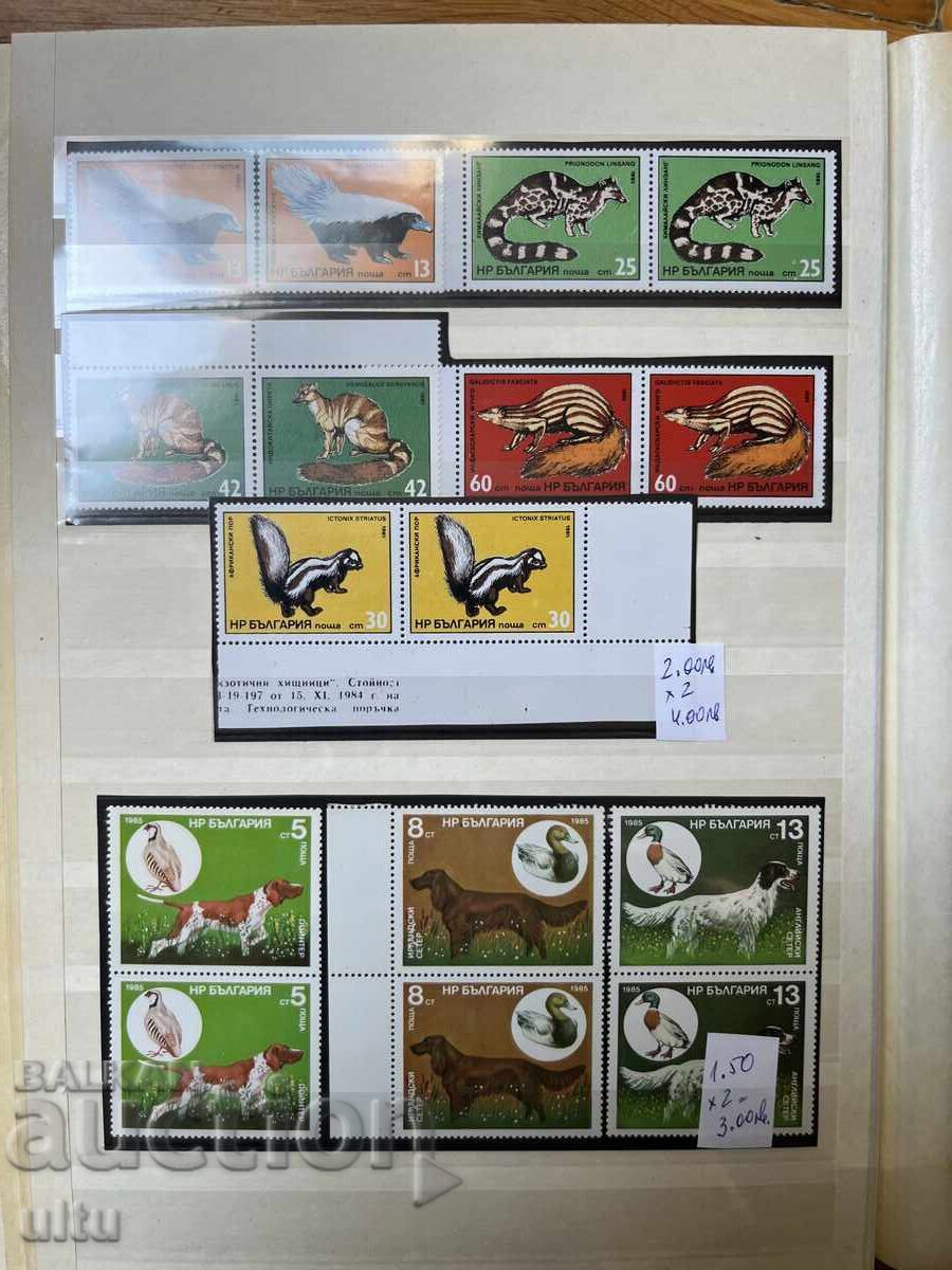 България и др., главно животни и др.,албум от 8 л. (16 стр.) България и др., главно животни и др.,албум от 8 л. (16 стр.)