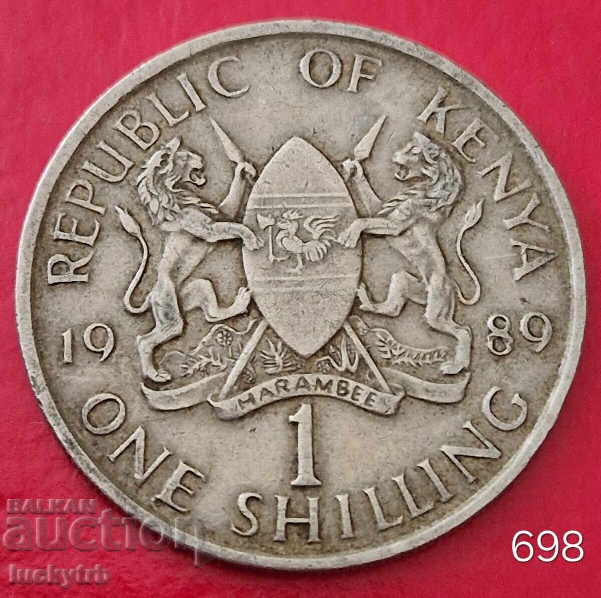 1 șiling 1989 - Kenya