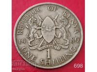1 Shilling 1989 - Kenya