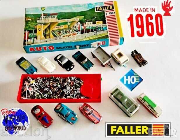 Πιστοί αυτοκινητάκια Faller από τη δεκαετία του 1960 και άλλα