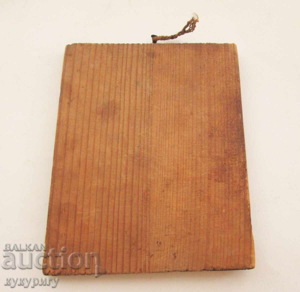 Παλιά Ρωσική εικόνα Αγίου Ονουφρίου του Μεγάλου λιθογραφία - 5