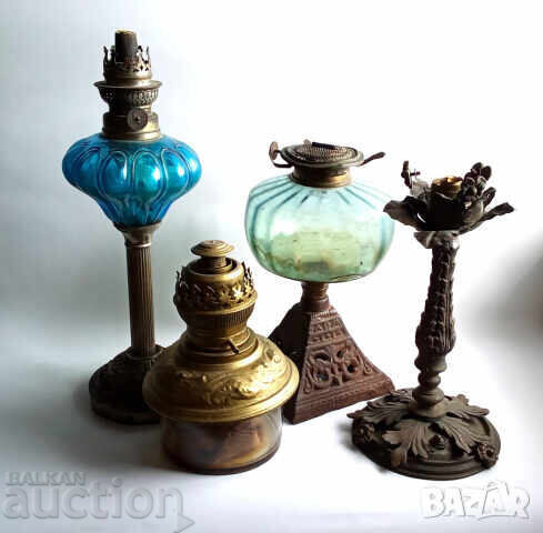 Old gas lamps and other items - 5