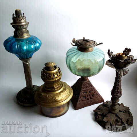 Old gas lamps and other items - 6