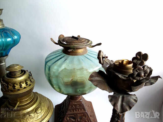 Old gas lamps and other items - 7