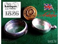 Παλιό αγγλικό ρολόι τσέπης από το 1826
