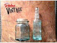 Old glass bottle - jar