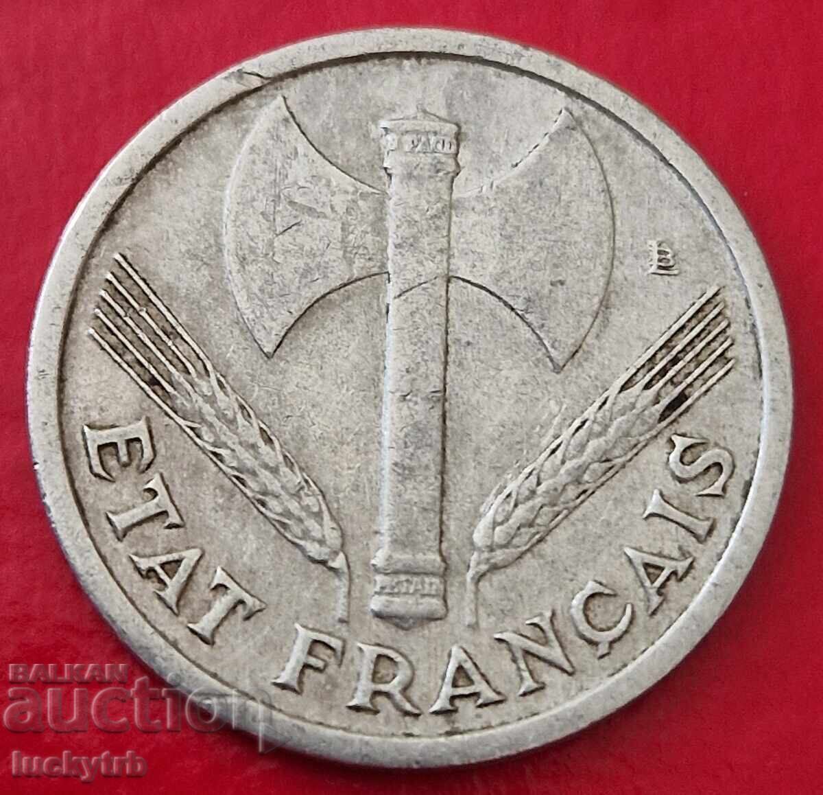1 franc 1943 - Franța cu preț € 0.30 | 0.59 BGN