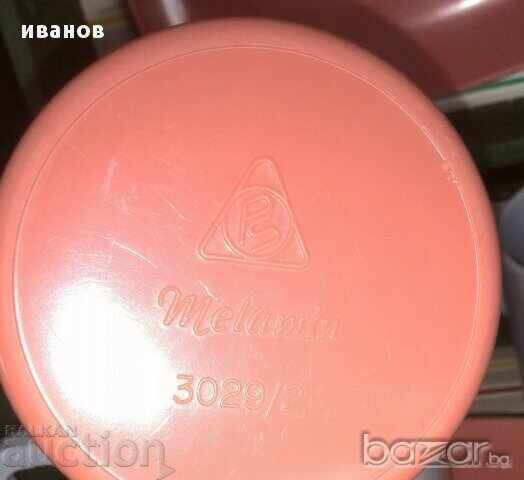 Livrarea Set de melamină vintage, trusă de picnic din anii '60