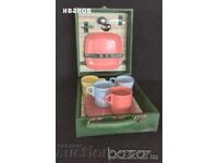 Vintage Melamine starter tourist set from the 60s