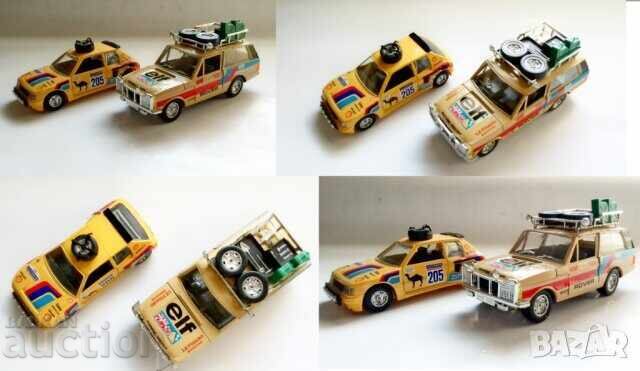 Metal Bburago car models from 1986 - Paris Dakar rally with price 270.00 BGN | € 138.05