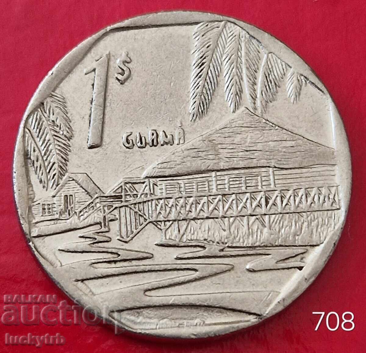 1 peso 2007 - Cuba 1 peso 2007 - Cuba