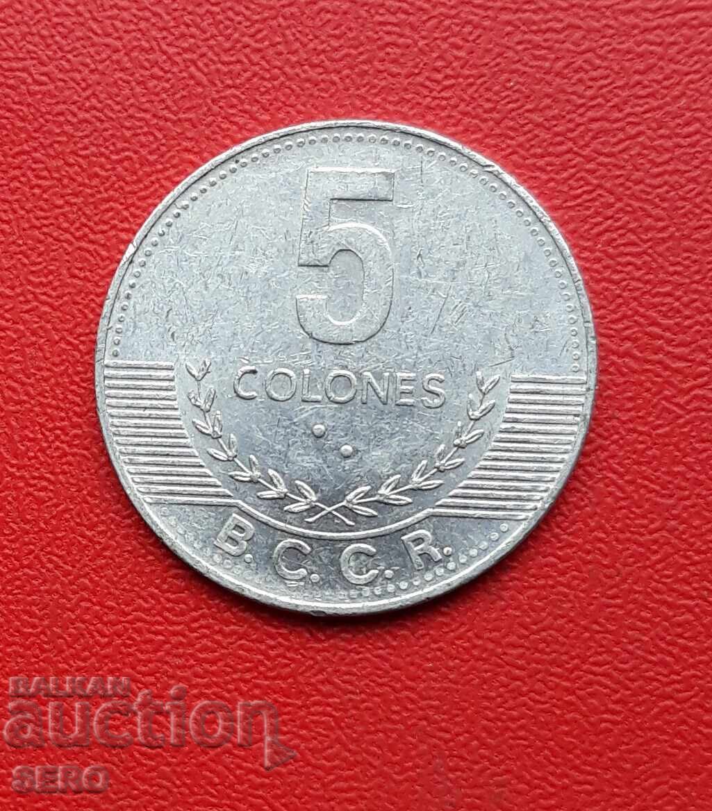 Costa Rica - 5 Colones 2008