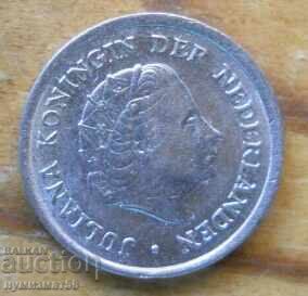 10 цента 1962 г  - Холандия с цена 0.40 лв. | € 0.20