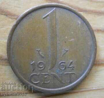1 цент 1964 г - Холандия 1 цент 1964 г - Холандия