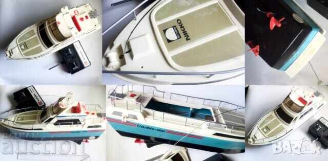 Радиоконтролна лодка Nikko RC Карибик-звезда от 1981г с цена 255.00 лв. | € 130.38