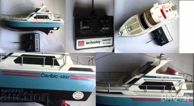 Доставка на Радиоконтролна лодка Nikko RC Карибик-звезда от 1981г