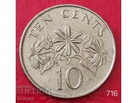 10 Cents 1987 - Singapore